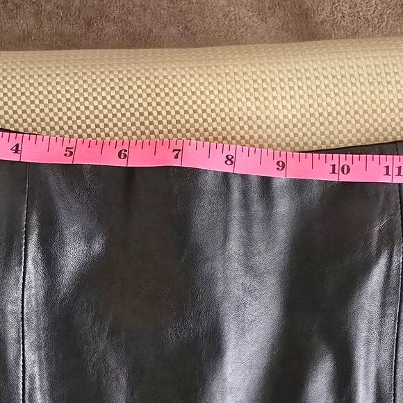 Talbots petite leather skirt - Picture 4 of 6